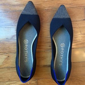 Rothy’s Limited Edition The Point in Licorice 8.5